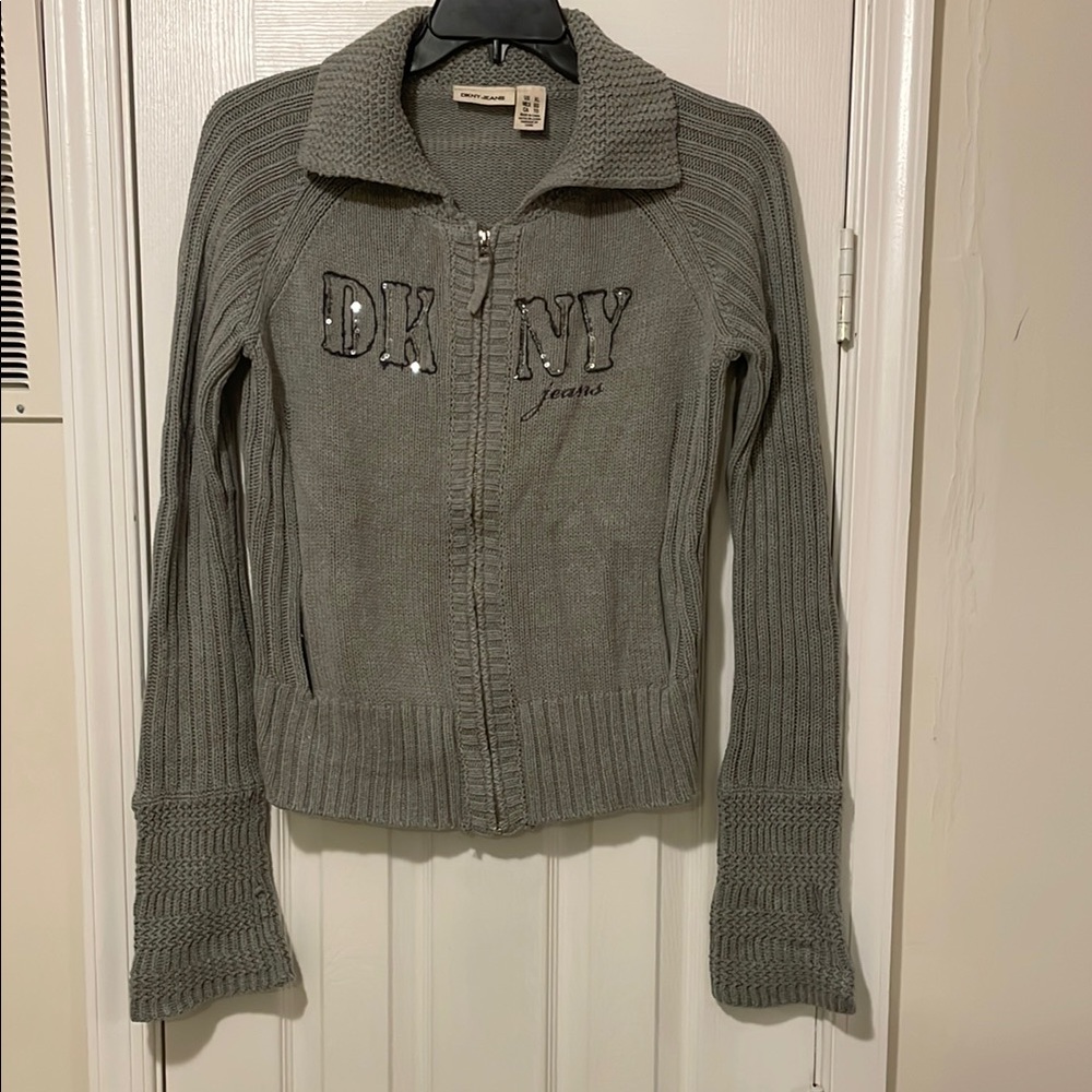 DKNY Women's Gray Sweater